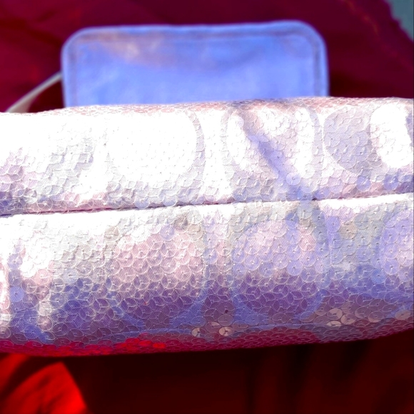 Rare Coach Poppy Lilac Handbag - Picture 7 of 15